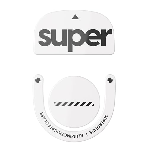 Pulsar Gaming Gears Superglide2 Mausfüße mit strukturierter Oberfläche für Logitech G Pro X Superlight2 mit Ultra strapazierfähigem Glas, Glatte und langlebige Sohle für Logitech G Pro X Superlight2, von Pulsar Gaming Gears