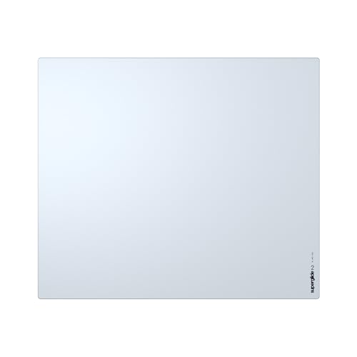 Pulsar Superglide Gaming-Mauspad aus Glas, V2, Aluminium-Silikat-Glasoberfläche, rutschfest, vollständig geformt, hochdichtes Silikongummi, 49 x 41,9 cm, XL, Weiß Pulsar Superglide Gaming-Mauspad aus Glas, V2, Aluminium-Silikat-Glasoberfläche, rutschfest, vollständig geformt, hochdichtes Silikongummi, 49 x 41,9 cm, XL, Weiß von Pulsar Gaming Gears