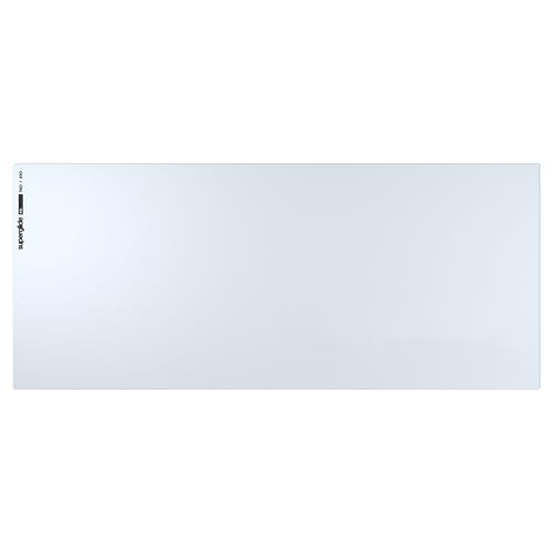 Pulsar Superglide Premium-Glas-Mauspad, XXL, Aluminium-Silikat-Glasoberfläche, rutschfest, vollständig geformt, hochdichter Silikongummi, 97,8 x 41,9 cm, XXL, Weiß Pulsar Superglide Premium-Glas-Mauspad, XXL, Aluminium-Silikat-Glasoberfläche, rutschfest, vollständig geformt, hochdichter Silikongummi, 97,8 x 41,9 cm, XXL, Weiß von Pulsar Gaming Gears