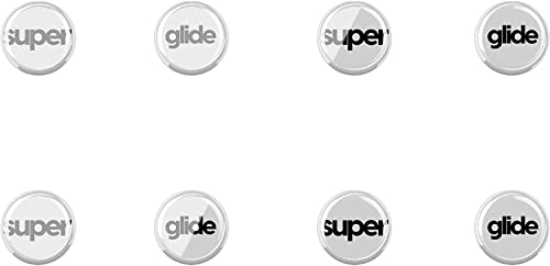 Superglide – Schnellste und glatteste Mausfüße/Schlittschuhe aus ultrastarkem, makellosem Glas, superschnell, Glatte und langlebige Sohle für Universal 6 mm x 8 [weiß] von Pulsar Gaming Gears