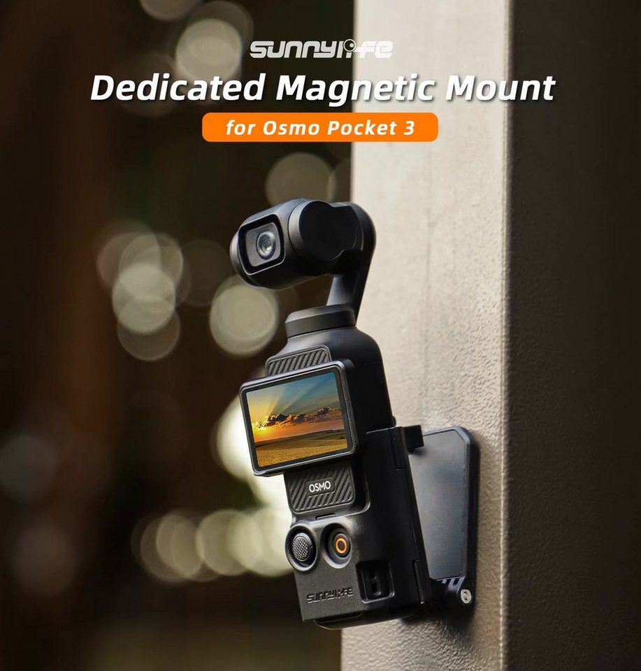 Pulse Kamerazubehör-Set Magnet-Halterung für DJI Osmo Pocket 3, Tisch & Magnetfläche von Pulse