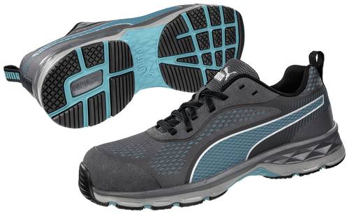 PUMA Fuse Knit Blue WNS Low 643900826000037 ESD Sicherheitshalbschuh S1P Schuhgröße (EU): 37 Grau, von Puma