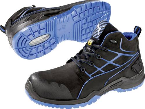 PUMA Krypton Blue Mid 634200-41 ESD Sicherheitsstiefel S3 Schuhgröße (EU): 41 Schwarz, Blau 1St. von Puma