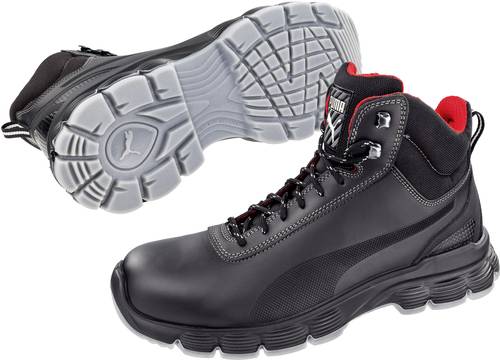 PUMA Pioneer Mid ESD SRC 630101-43 ESD Sicherheitsstiefel S3 Schuhgröße (EU): 43 Schwarz 1St. von Puma