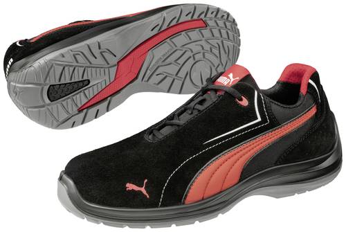 PUMA Touring Black Suede Low 643440200000038 ESD Sicherheitshalbschuh S3 Schuhgröße (EU): 38 Schwa von Puma