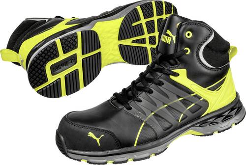 PUMA VELOCITY 2.0 YELLOW MID 633880-45 ESD Sicherheitsstiefel S3 Schuhgröße (EU): 45 Schwarz, Gelb von Puma