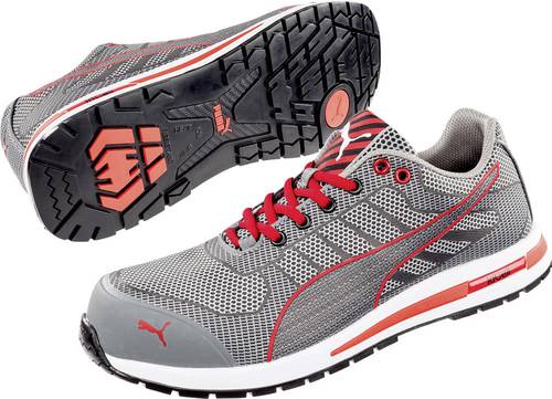 PUMA Xelerate Knit Low 643070-46 Sicherheitsschuh S1P Schuhgröße (EU): 46 Grau, Rot 1St. von Puma