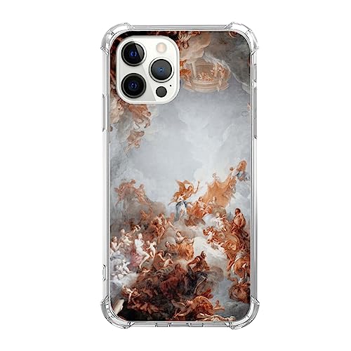 Renaissance Art Painting Handyhülle Kompatibel mit iPhone 15 Pro Max, Süße Engel Abdeckung für Teenager Männer Frauen, Trendy Cool TPU Bumper Case Cover für iPhone 15 Pro Max Renaissance Art Painting Handyhülle Kompatibel mit iPhone 15 Pro Max, Süße Engel Abdeckung für Teenager Männer Frauen, Trendy Cool TPU Bumper Case Cover für iPhone 15 Pro Max von Pumhey