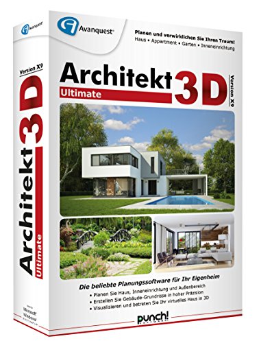 Architekt 3D X9 Ultimate DVD von Punch/Avanquest