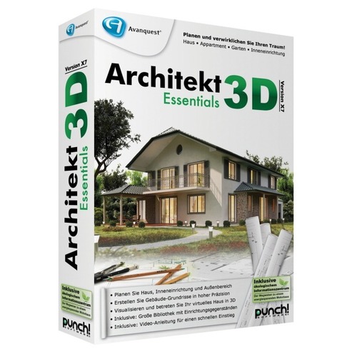 Architekt 3D X7 Essentials Vollversion MiniBox 1 PC Architekt 3D X7 Essentials Vollversion MiniBox 1 PC von Punch! Software