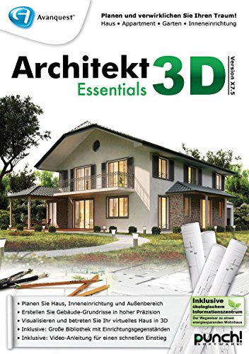 Architekt 3D X7.5 Essentials [PC Download] von Punch!