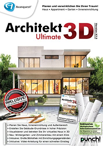Architekt 3D X7.5 Ultimate [PC Download] von Punch!