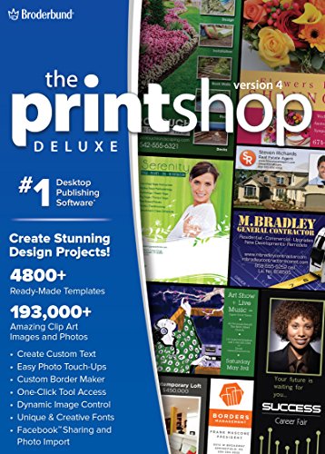 The PrintShop 4 Deluxe (Englisch) von Punch!