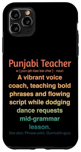 Punjabi-Lehrer Hülle für iPhone 11 Pro Max von Punjabi Teacher Gifts & Tees