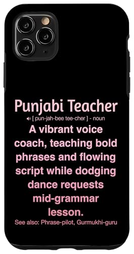 Punjabi-Lehrer Hülle für iPhone 11 Pro Max von Punjabi Teacher Gifts & Tees