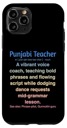Punjabi-Lehrer Hülle für iPhone 11 Pro von Punjabi Teacher Gifts & Tees