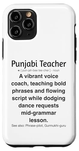 Punjabi-Lehrer Hülle für iPhone 11 Pro von Punjabi Teacher Gifts & Tees