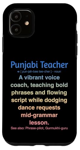 Punjabi-Lehrer Hülle für iPhone 11 von Punjabi Teacher Gifts & Tees