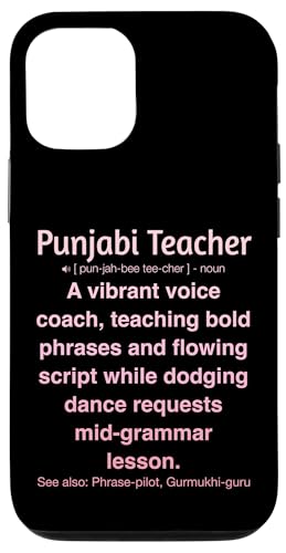 Punjabi-Lehrer Hülle für iPhone 12/12 Pro von Punjabi Teacher Gifts & Tees
