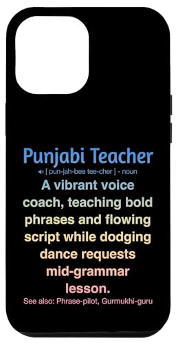 Punjabi-Lehrer Hülle für iPhone 12 Pro Max von Punjabi Teacher Gifts & Tees