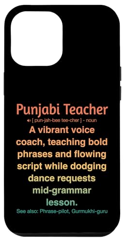 Punjabi-Lehrer Hülle für iPhone 12 Pro Max von Punjabi Teacher Gifts & Tees