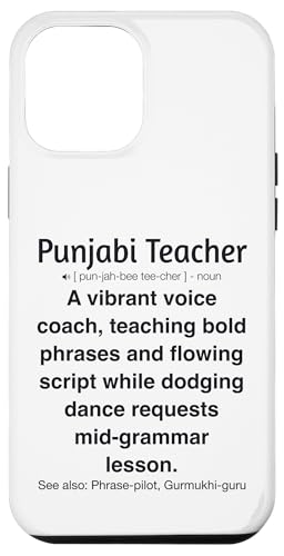 Punjabi-Lehrer Hülle für iPhone 12 Pro Max von Punjabi Teacher Gifts & Tees
