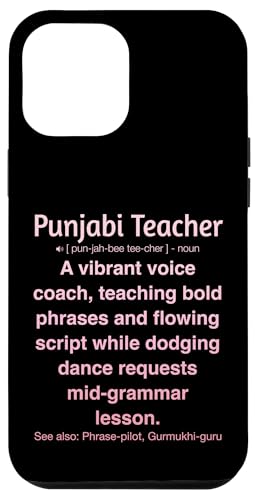Punjabi-Lehrer Hülle für iPhone 12 Pro Max von Punjabi Teacher Gifts & Tees