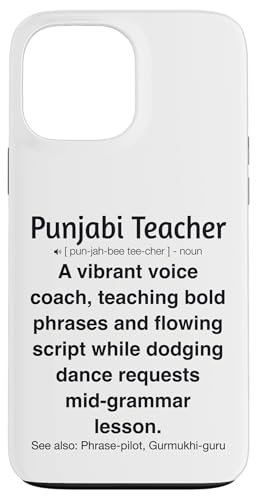 Punjabi-Lehrer Hülle für iPhone 13 Pro Max von Punjabi Teacher Gifts & Tees