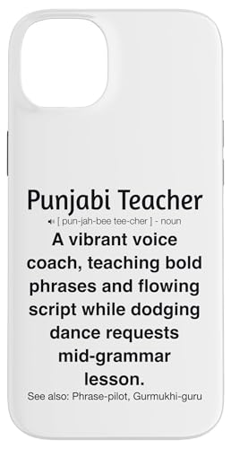 Punjabi-Lehrer Hülle für iPhone 14 Plus von Punjabi Teacher Gifts & Tees
