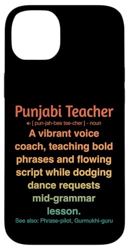 Punjabi-Lehrer Hülle für iPhone 14 Plus von Punjabi Teacher Gifts & Tees