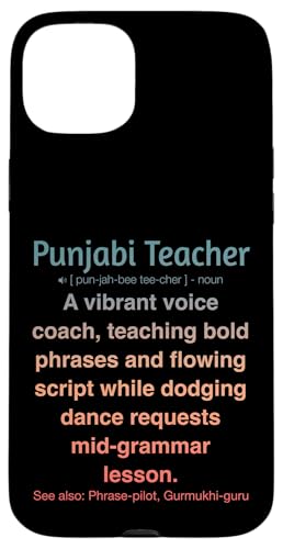 Punjabi-Lehrer Hülle für iPhone 15 Plus von Punjabi Teacher Gifts & Tees