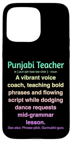 Punjabi-Lehrer Hülle für iPhone 15 Pro Max von Punjabi Teacher Gifts & Tees