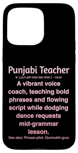 Punjabi-Lehrer Hülle für iPhone 15 Pro Max von Punjabi Teacher Gifts & Tees