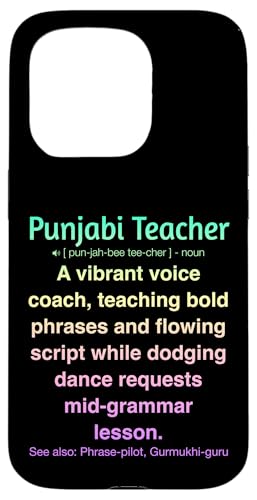 Punjabi-Lehrer Hülle für iPhone 15 Pro von Punjabi Teacher Gifts & Tees