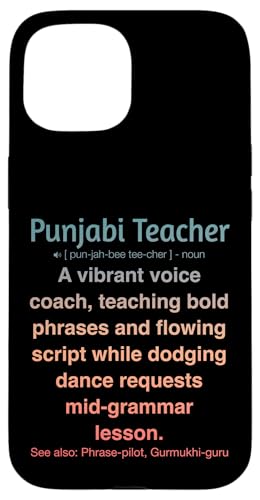 Punjabi-Lehrer Hülle für iPhone 15 von Punjabi Teacher Gifts & Tees