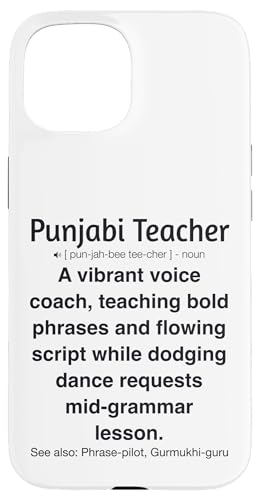 Punjabi-Lehrer Hülle für iPhone 15 von Punjabi Teacher Gifts & Tees