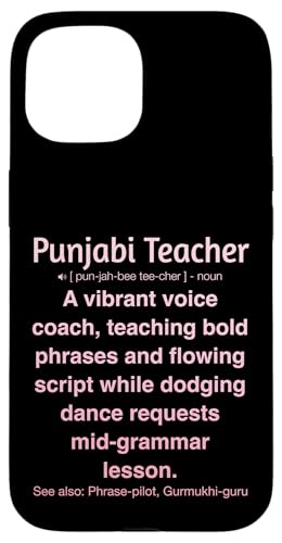 Punjabi-Lehrer Hülle für iPhone 15 von Punjabi Teacher Gifts & Tees