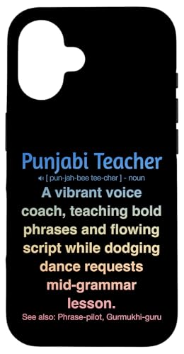 Punjabi-Lehrer Hülle für iPhone 16 von Punjabi Teacher Gifts & Tees