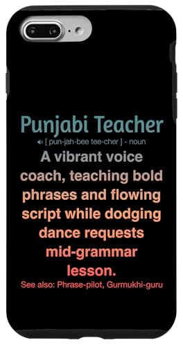 Punjabi-Lehrer Hülle für iPhone 7 Plus/8 Plus von Punjabi Teacher Gifts & Tees