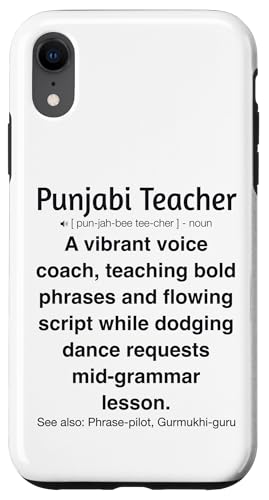 Punjabi-Lehrer Hülle für iPhone XR Punjabi-Lehrer Hülle für iPhone XR von Punjabi Teacher Gifts & Tees