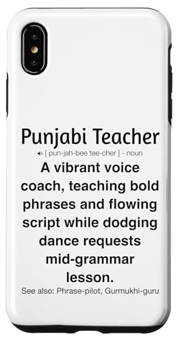 Punjabi-Lehrer Hülle für iPhone XS Max von Punjabi Teacher Gifts & Tees