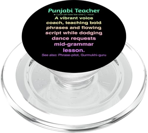 Punjabi-Lehrer PopSockets PopGrip für MagSafe von Punjabi Teacher Gifts & Tees