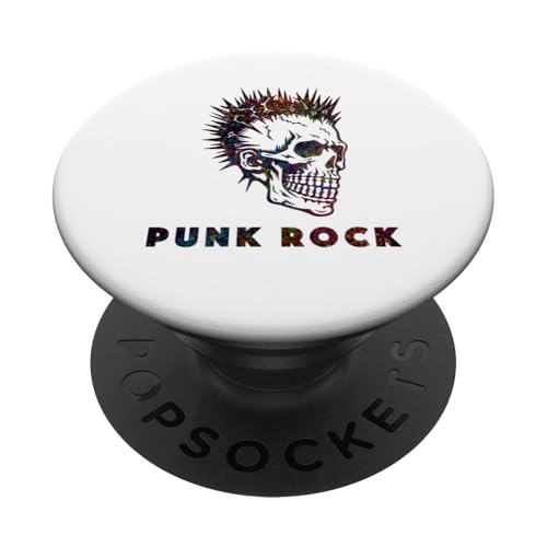 Punk Rocker Outfit Punks Oi Ska Punker Skinhead Punk Rock PopSockets Klebender PopGrip von Punk Rock Musik Retro Vintage Rock Hand Herren