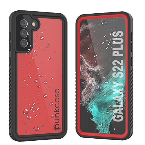 Punkcase Entworfen für Galaxy S22 Plus, wasserdichte Hülle [StudStar-Serie] [Slim Fit] [IP68 zertifiziert] [stoßfest] [schmutzdicht] [schneefest] Armor Cover für Galaxy S22 Plus 5G (6,6 Zoll) (2022) von PunkCase