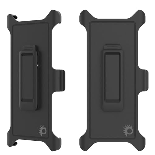 Punkcase Ersatz-Gürtelclip für Samsung Galaxy S9+ Plus Otterbox Defender Case – robust, langlebig und sicher, schwarz von PunkCase
