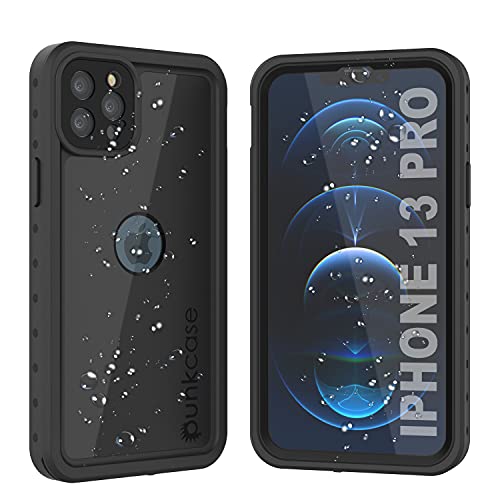 Punkcase Für iPhone 13 Pro wasserdichte Hülle [StudStarSerie] [Slim Fit] [IP68 zertifiziert] [Stoßfest] [schmutzdicht] [schneefest] 360 Full Body Armor Cover für iPhone 13 Pro (6,1 Zoll) (2021) von PunkCase