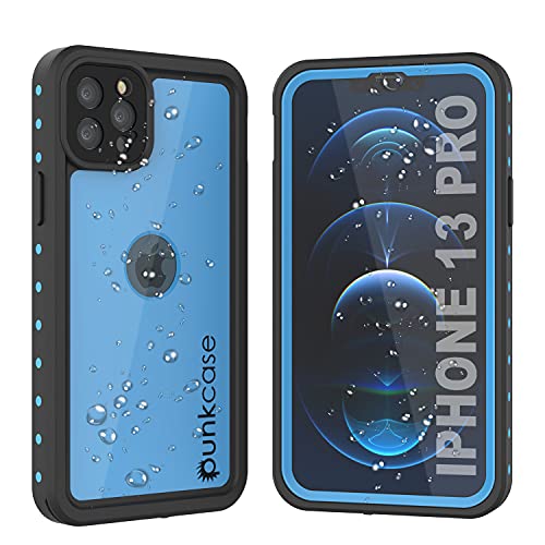 Punkcase Schutzhülle für iPhone 13 Pro [StudStarSerie] [Slim Fit] [IP68 Zertifiziert] [Stoßfest] [Schmutzdicht] [schneefest] 360 Grad Ganzkörper Rüstung Abdeckung für iPhone 13 Pro (6,1 Zoll) (2021) von PunkCase