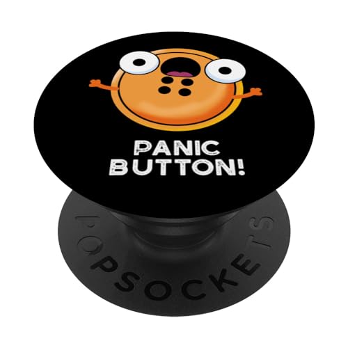 Lustiges Wortspiel mit Panikknopf PopSockets Klebender PopGrip Lustiges Wortspiel mit Panikknopf PopSockets Klebender PopGrip von Punny Bone