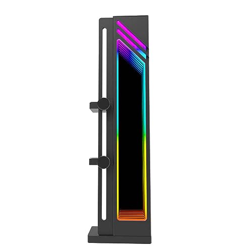 Puooifrty RGB Grafikkartenhalter Sync Abyss Effekt Computer PC GPU VGA Grafikkarte Unterstützung Ständer Anti-Drop Halterung Zubehör B von Puooifrty