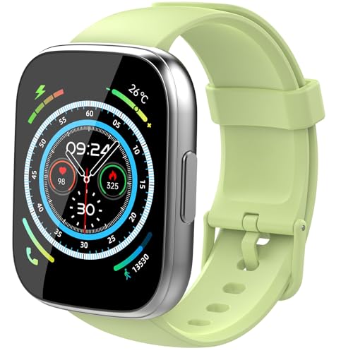 Puqo Smartwatch Herren Damen, 1,95" HD Fitnessuhr Damen mit Telefonfunktion, Grün Puqo Smartwatch Herren Damen, 1,95" HD Fitnessuhr Damen mit Telefonfunktion, Grün von Puqo